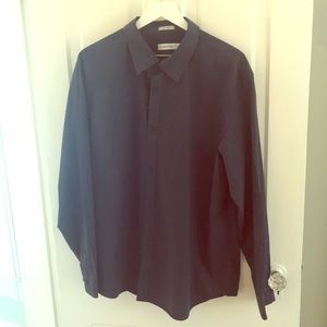 Calvin Klein Men's Black Shirt